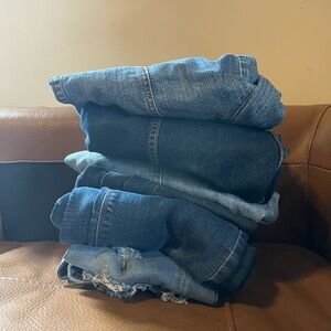 Bundle of Women’s Jeans and Jean Jackets